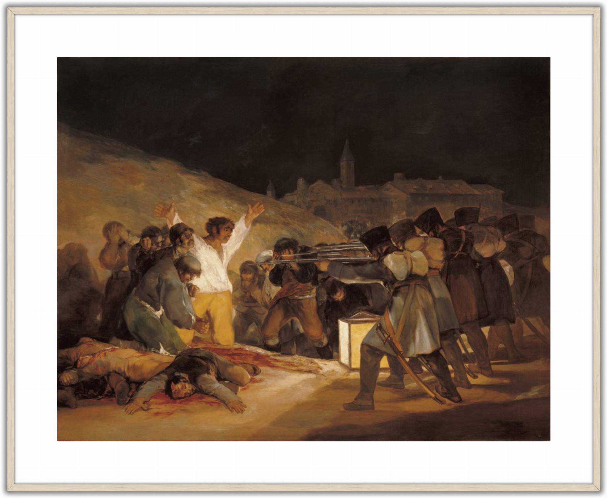 El tres de mayo de 1808 en Madrid: los fusilamiento en la montaña del Príncipe Pío