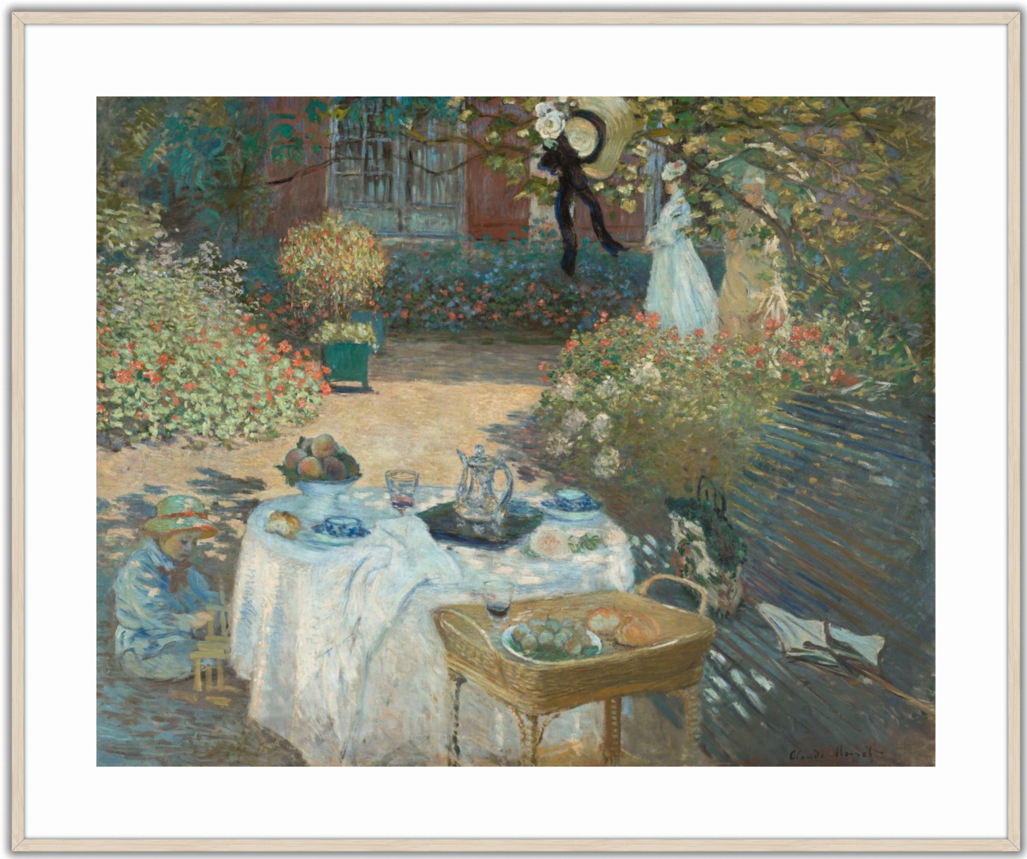 Le déjeuner: panneau décoratif