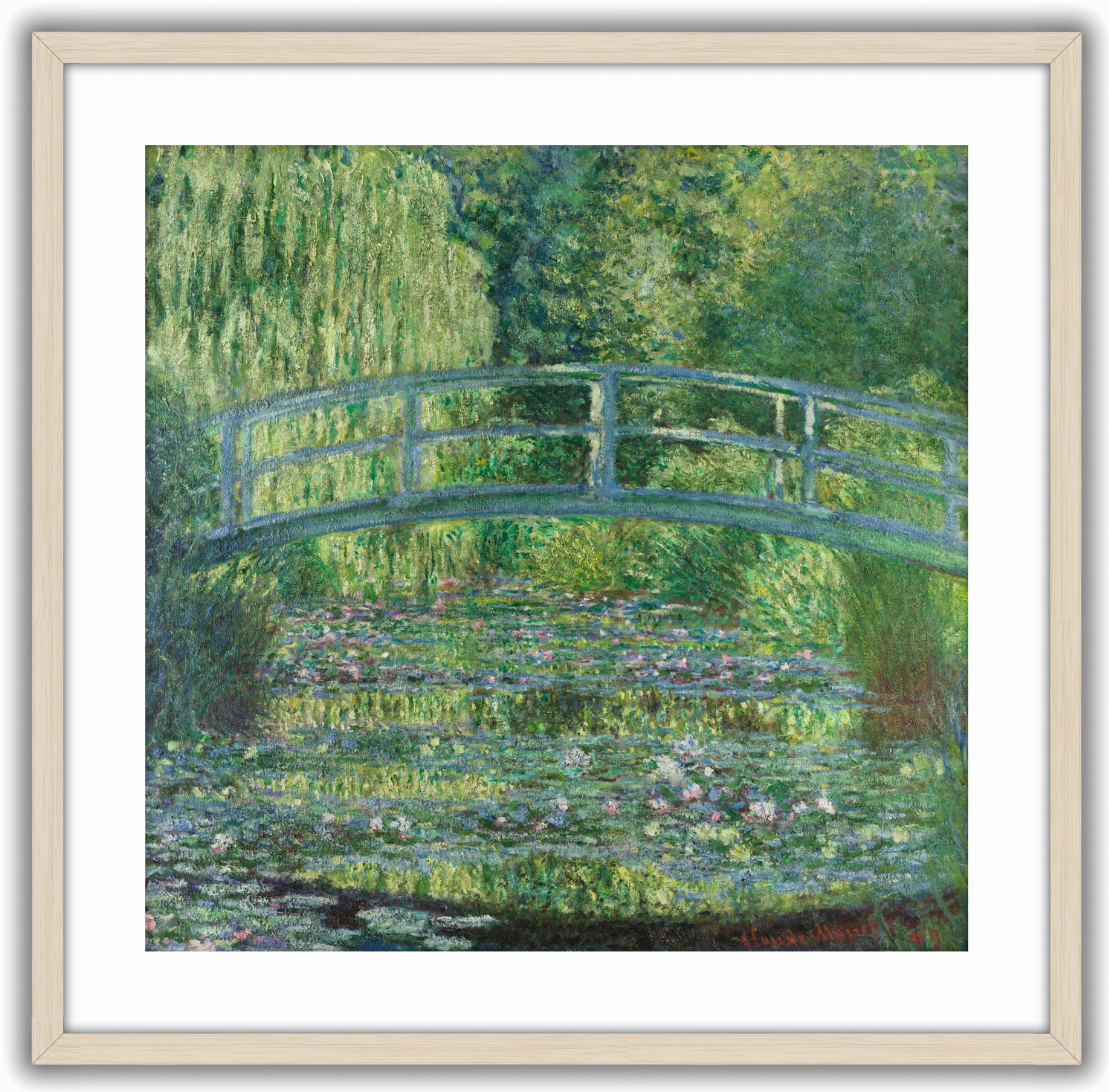Le Bassin aux nymphéas: harmonie verte