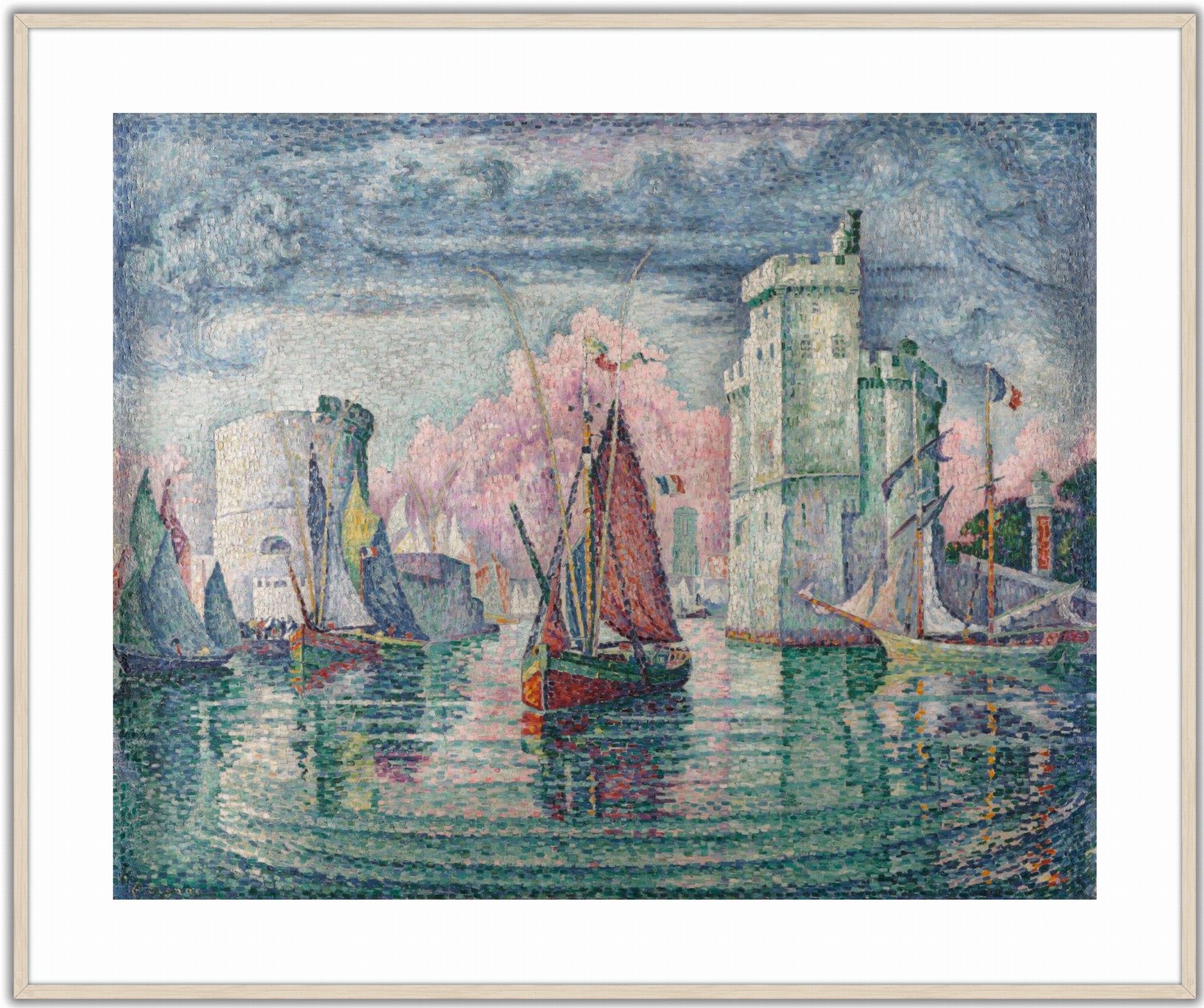 Entrée du port de la Rochelle