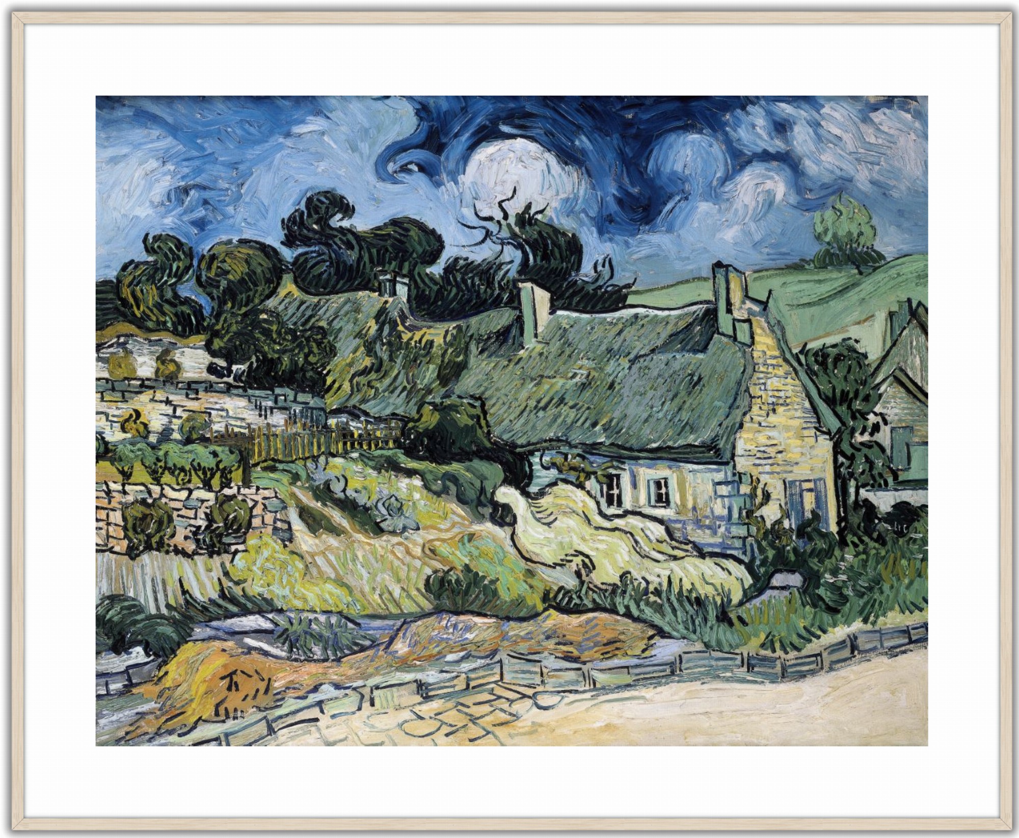 Chaumes de Cordeville à Auvers-sur-Oise